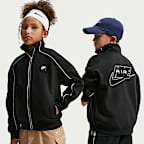 Nike ナイキ プリーツ トラックジャケット L 黒 NIKE公式】ナイキ エア ジュニア フリース トラックジャケット